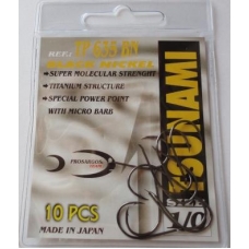 Anzois Tsunami Ref: TP 635 BN Black Nickel Nº4 Quantidade: 16